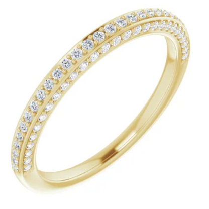 DIAMOND INCANTATIONS RING // WEDDING BAND
