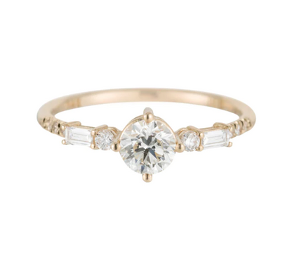 DIAMOND SOLITARE ETUDE RING
