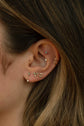 DIMPLE DIAMOND EARRINGS