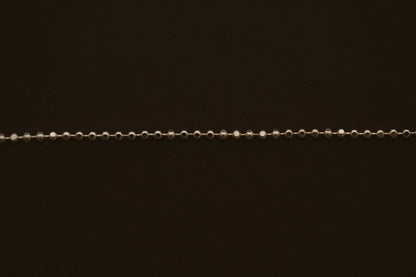 BB Ball Chain Bracelet by Lane &amp; Kate, close up of the dainty ball links