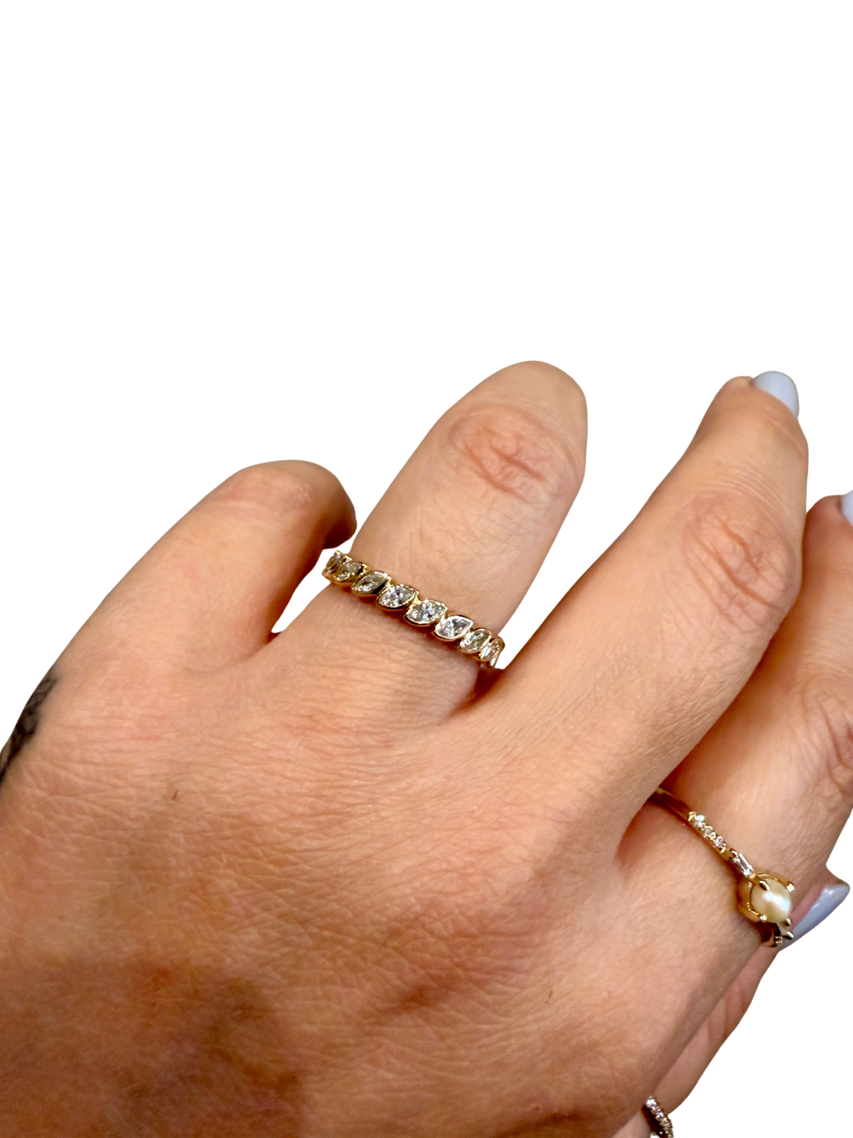 GOLDEN WATERS WEDDING BAND