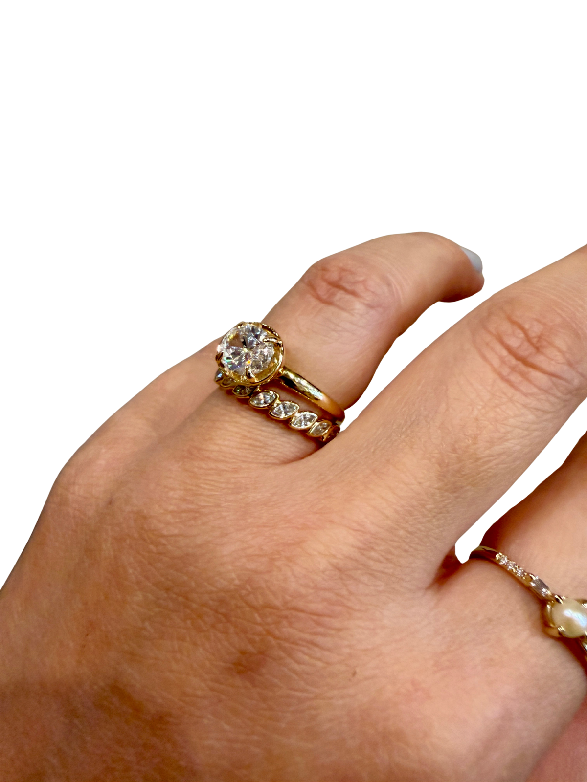 GOLDEN WATERS WEDDING BAND