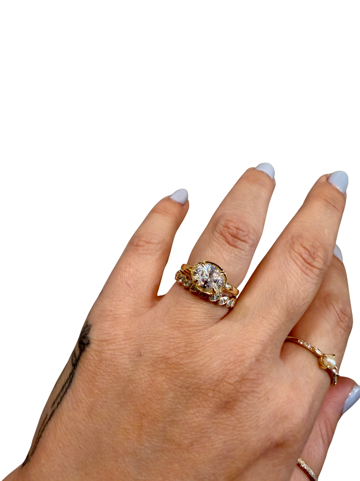 GOLDEN WATERS WEDDING BAND