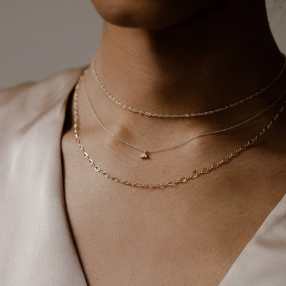 LEAN ON ME DIAMOND NECKLACE