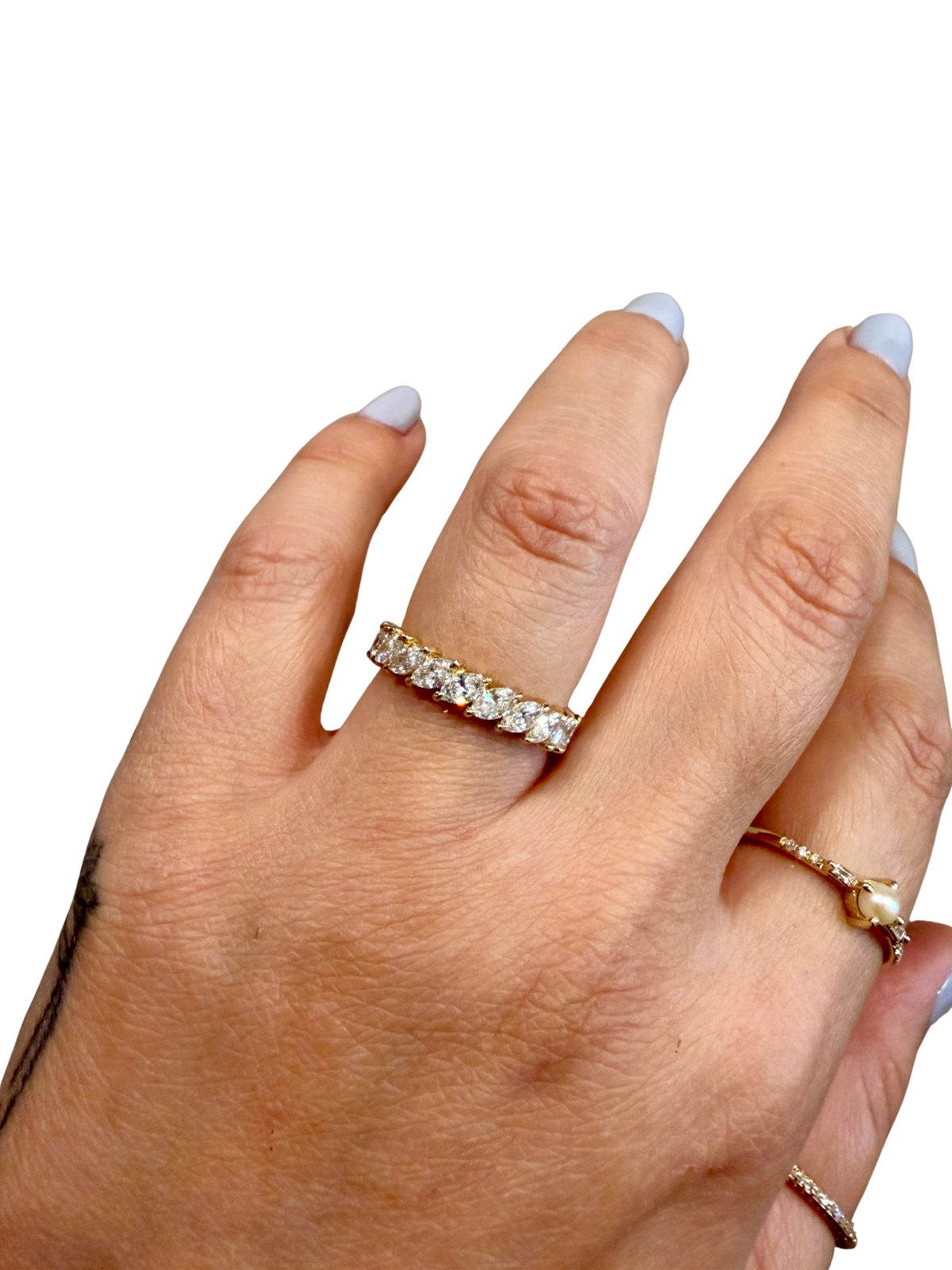 MARQUISE EROS WEDDING BAND