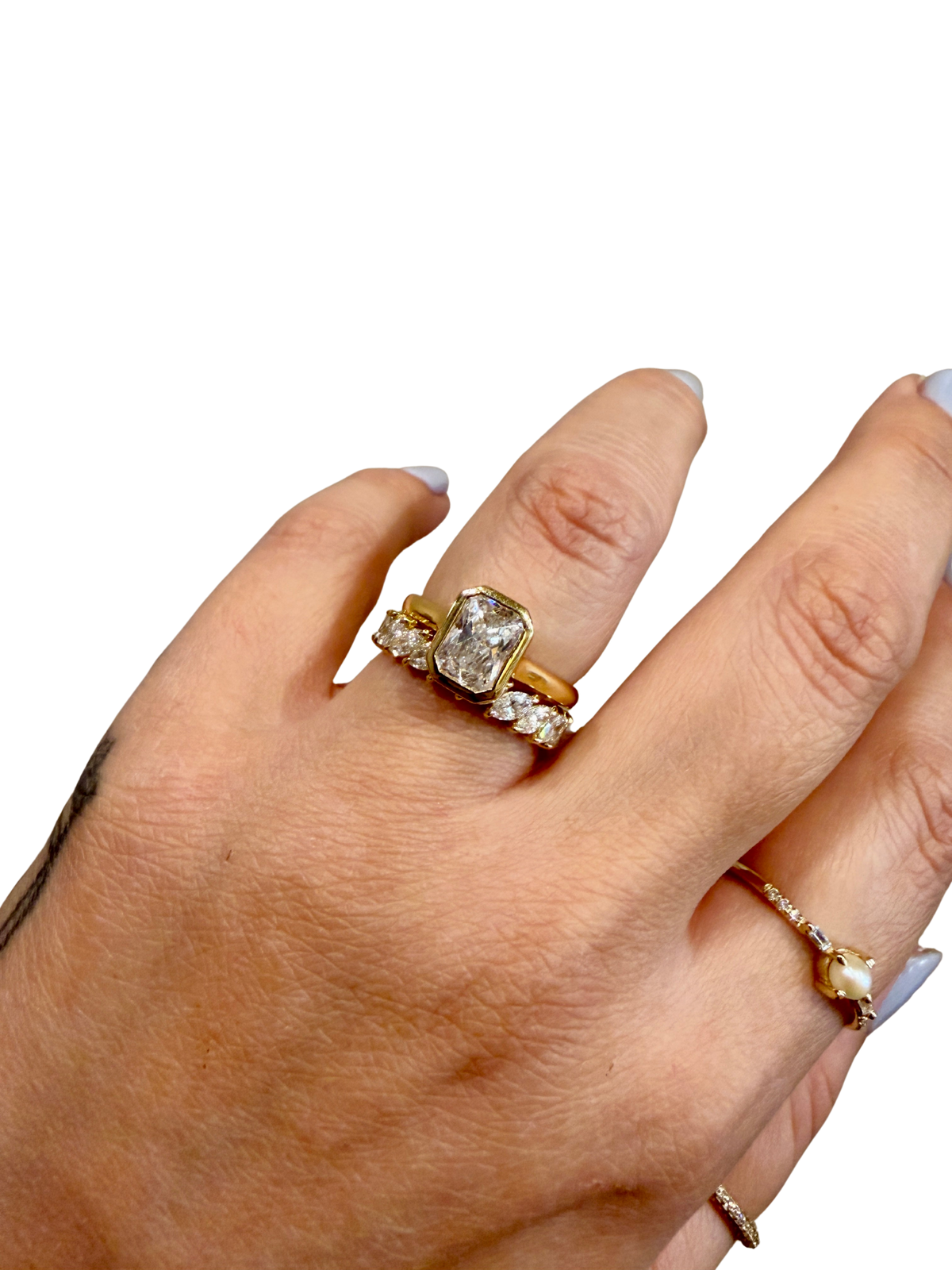 MARQUISE EROS WEDDING BAND