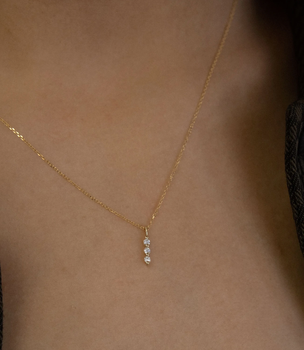 DIAMOND STACK NECKLACE
