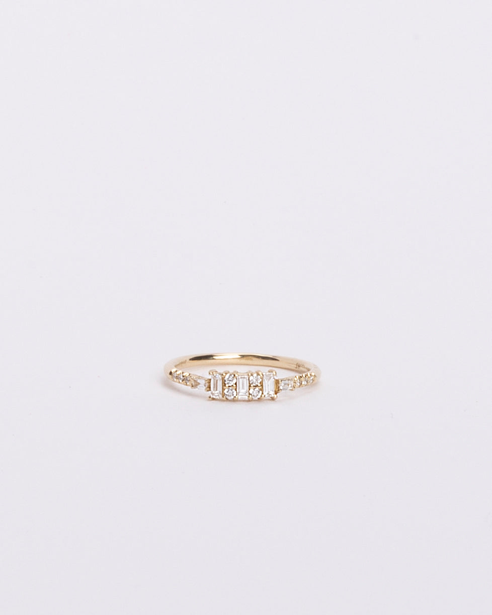 DIAMOND BAGUETTE REFLECTION RING