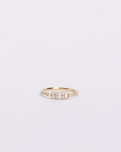 DIAMOND BAGUETTE REFLECTION RING
