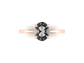 14kt Salt & Pepper Diamond Views Engagement Ring