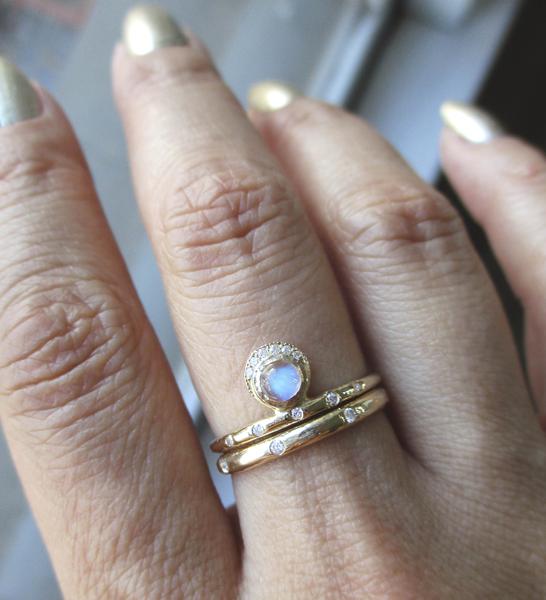 SHELTER MOONSTONE RING