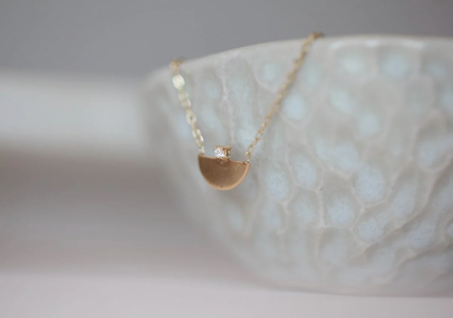 HALF MOON NECKLACE