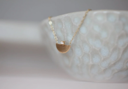 HALF MOON NECKLACE