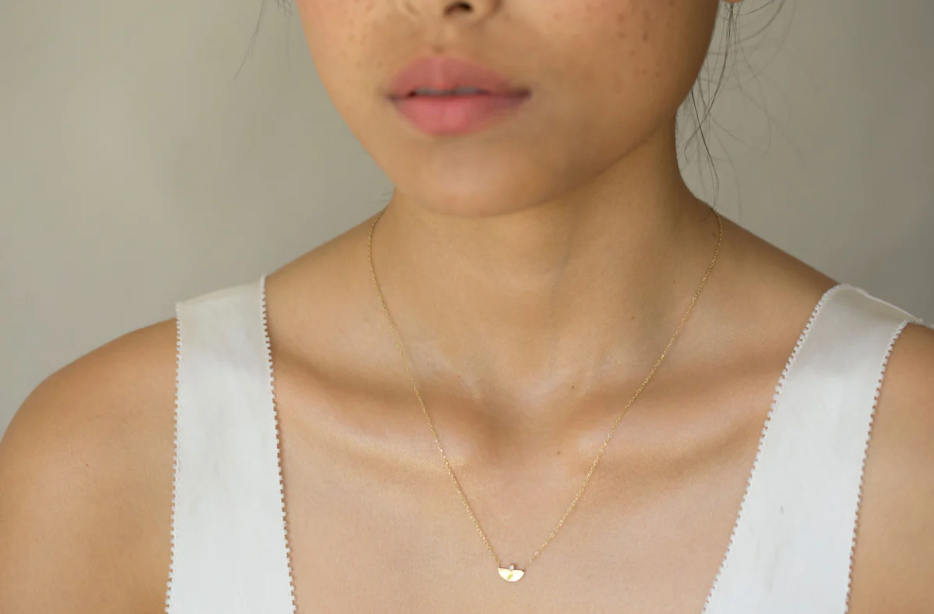 HALF MOON NECKLACE