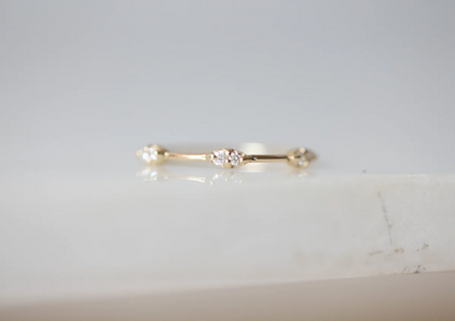TRIPLET DIAMOND RING
